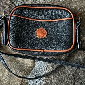 Vintage Dooney & Bourke All Weather Leather black purse